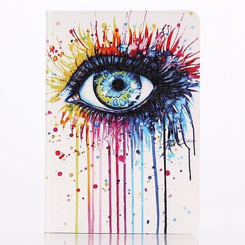 Color Eyes Design Full Body Case Cover with Stand for iPad Air 2