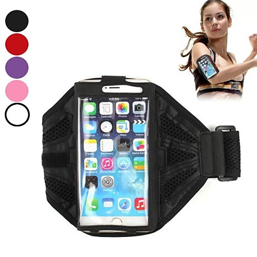 Stylish Reticular Sports Armband Pouch Case with Arm Strap Holder for iPhone 6 (Assorted Colors)