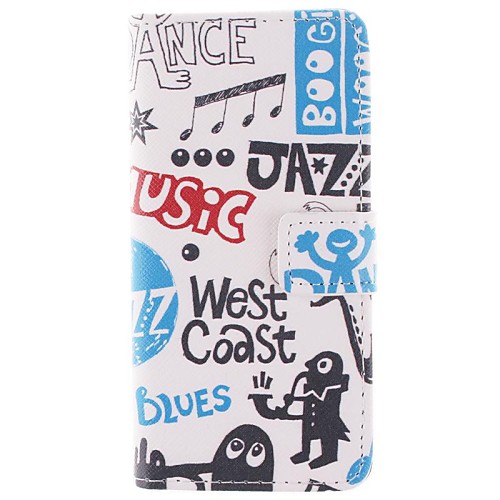 Cartoon PU Full Body Case with Stand with Card Slot for iPhone 6