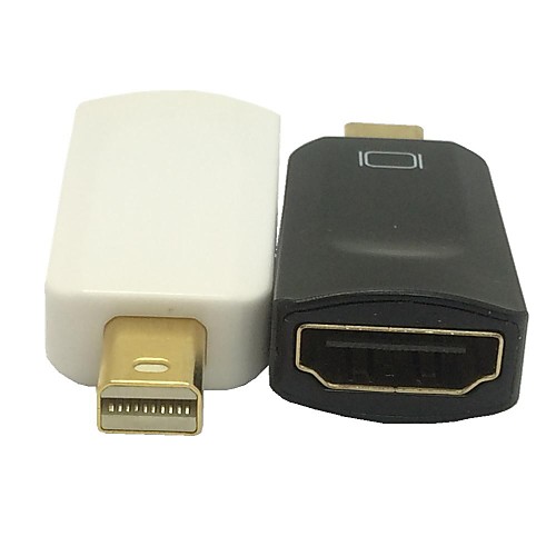 мини дисплей порт DisplayPort DP к HDMI-кабель адаптер для MacBook Mac (разных цветов)