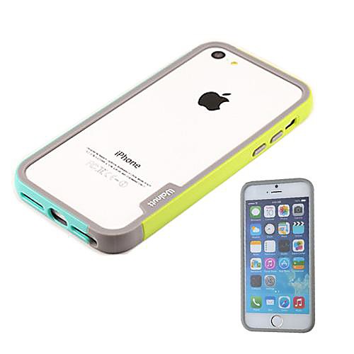 New Arrival Luxury Double Color Soft Silicone Bumper Frame for iPhone 5/5S(Assorted Colors)