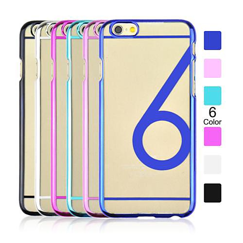 Angibabe Ultra Thin PlatingProtective Shell Protection Cover for iPhone 6 (Assorted Color)