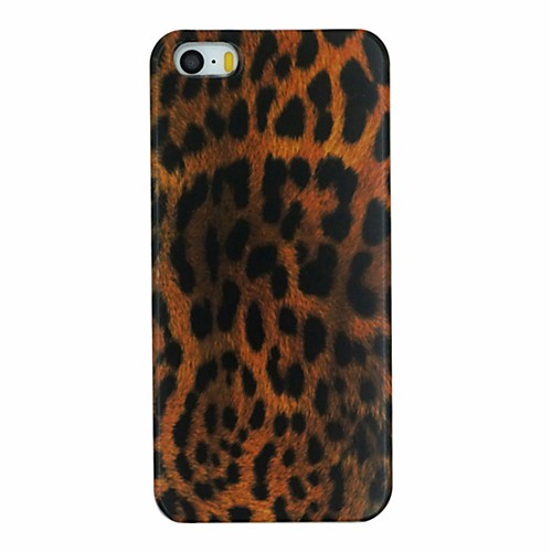 Leopard Print Pattern PC Hard Back Cover Case for iPhone 5/5S