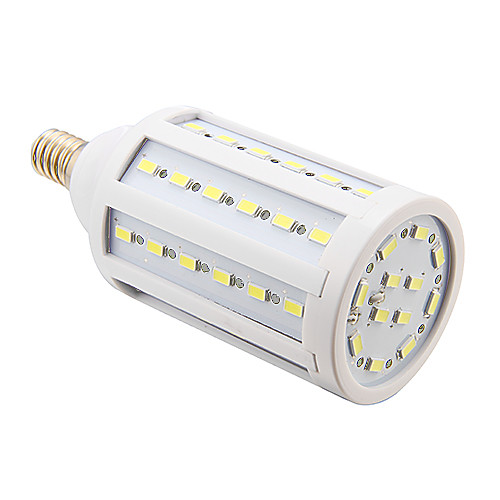 e14 15w 60  5730smd 1000lm 6000-7000K холодный белый свет привел кукурузы лампочку (220)