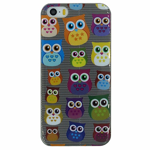 Owls Pattern PC Hard Back Cover Case for iPhone 5/5S