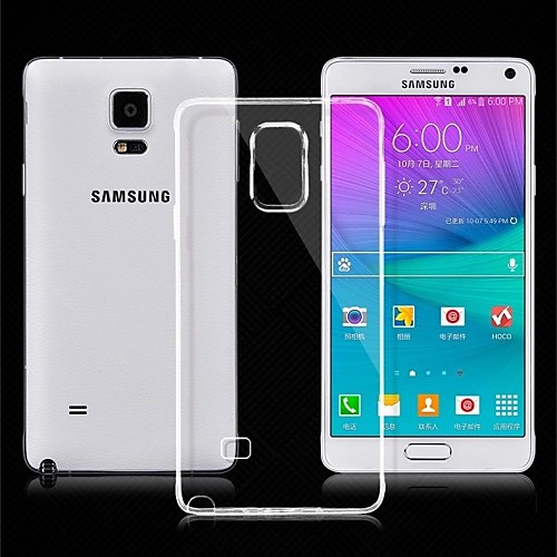 Ultrathin TPU Case for Samsung Galaxy Note 4 (Assorted Colors)