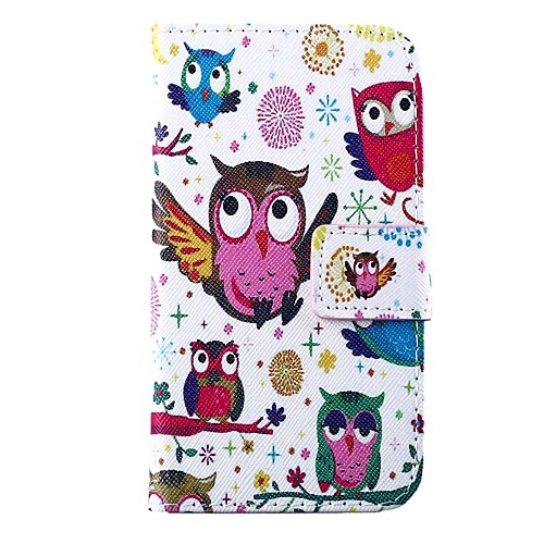 The Bird Pattern PU Full Body Case with Card Slot for Motorola MOTO X