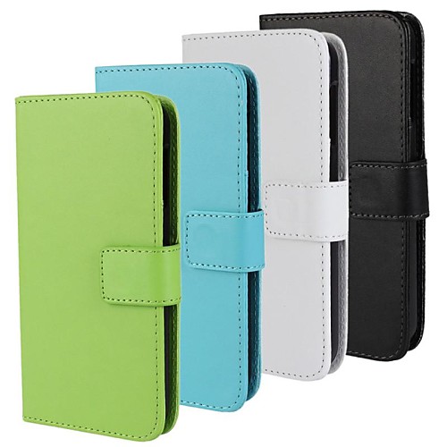 Solid Color Pattern PU Leather Full Body Cover with Card Slot for HTC Desire 510 (Assorted Colors)