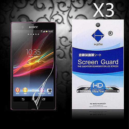 HD экран протектор с пыле-поглотителя для Sony Xperia Z / l36h (3 шт)