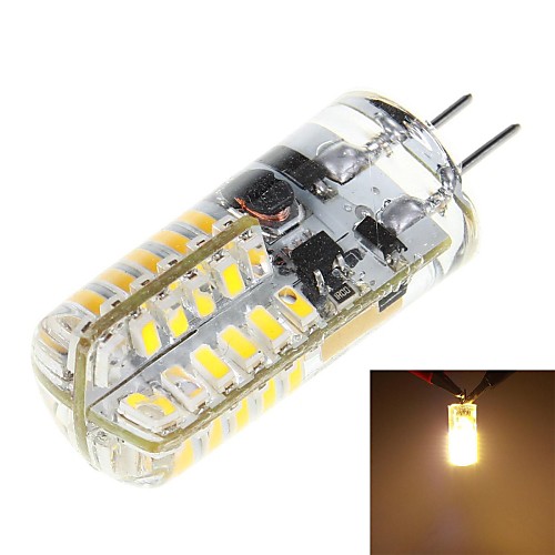 g4gs3hb g4 3W 170lm 3000K 48-SMD 3014 LED теплый белый свет привел кукурузы лампочку (dc12v)