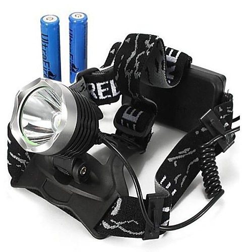 LS077 CREE XM-L T6 LED 2000Lm Bike Headlamp Headlight Front Light Kit(2x18650)