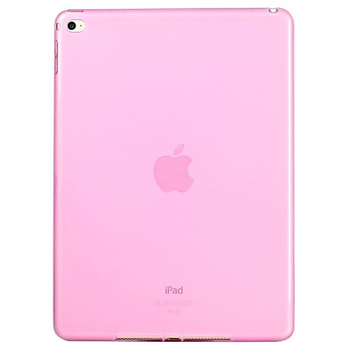 Stylish Ultrathin Transparent TPU Soft Case for iPad Air 2 (Assorted Colors)