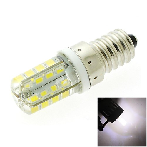 e14 3w 220LM 32x2835 SMD LED 6500k холодный крышки белый свет силикагель кукурузы лампочку (AC 220V)