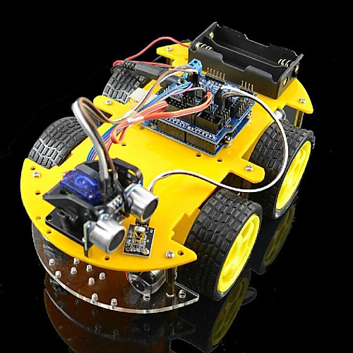 Bluetooth управляется наборы для Arduino робот автомобилей