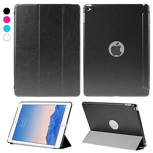 ENKAY Auto Sleep and Wake Up Designed Ultra-thin Protective Case with Stand for iPad Air 2 (Assorted Colors)