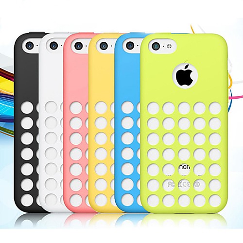 Силиконовый чехол с отверстиями в задней части для IPhone 5C (разные цвета) от MiniInTheBox.com INT Силиконовый чехол с отверстиями в задней части для IPhone 5C (разные цвета) от MiniInTheBox.com INT