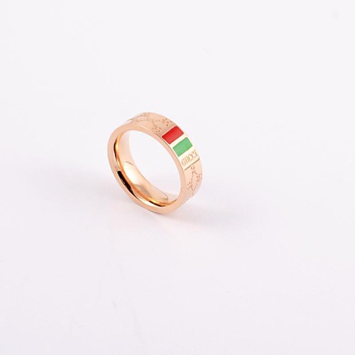 FashionPattern  316L Stainless Steel Gold Plated Ring