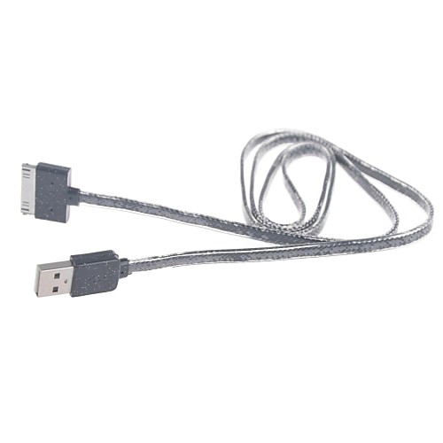 93cm ультра-тонкий данных USB и зарядный кабель для iPhone 4 / 4s