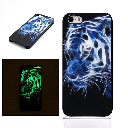 fluorescenct леопард жесткий футляр для iPhone 5/5 секунд