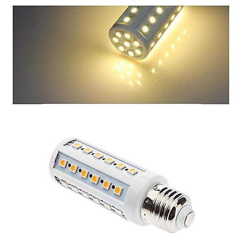 e27 7W 44x5050smd 500lm 3000-3500K теплый белый свет цвета привело кукурузы лампа (220В)