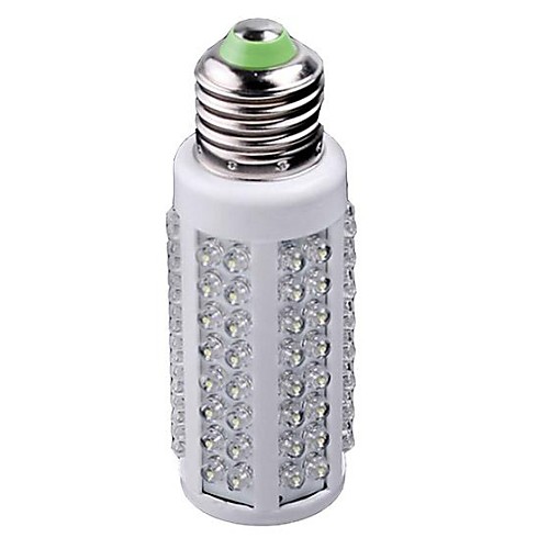 e27 7W 108leds 600lm 6000 ~ 6500K белый свет привел кукурузы лампы AC110V-120V