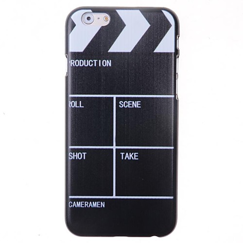 мультфильм Clapperboard шаблон чехол для Iphone 6