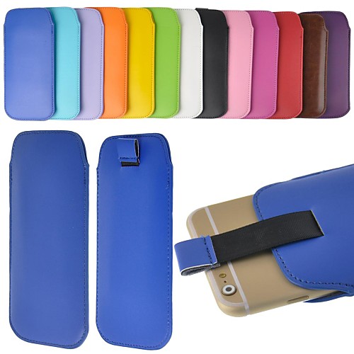 FITIN Protective Phone Bag PU Leather Pockets Case Pouch for iPhone 6 Plus (Assorted Colors)