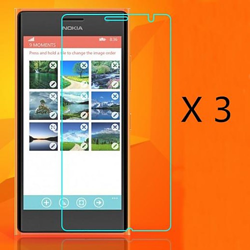 (3 шт) высокой четкости экран протектор для Nokia Lumia 730