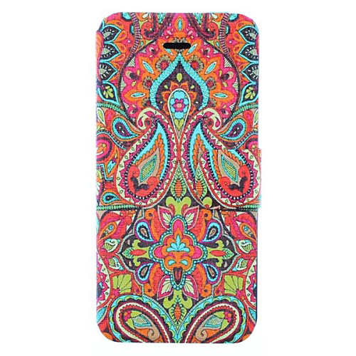 Mysterious Pattern Clamshell PU Leather Full Body Case with Card Slot for iPhone 5C