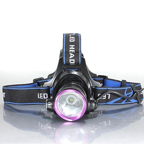 LS076 CREE XM-L T6 LED 2000Lm Adjustable Focusing Headlight Headlamp(2X18650)