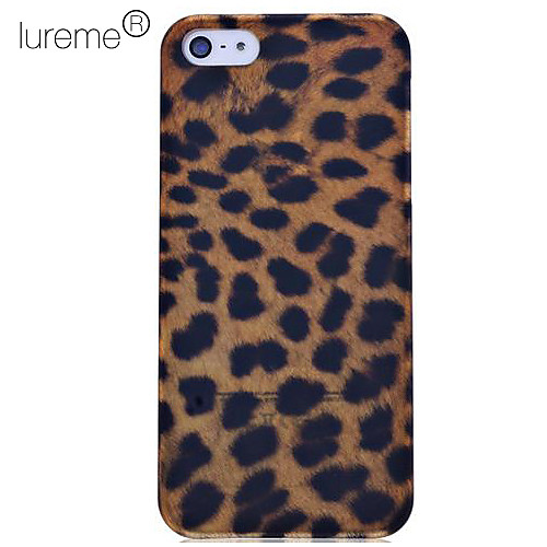 Leopard зерна Поликарбонат Назад Чехол для iPhone 5/5S