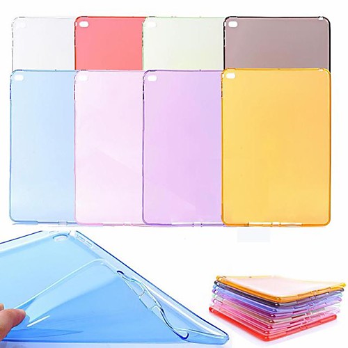 Colorful TPU Clear Soft Back Case for iPad Air2 (Assorted Colors)