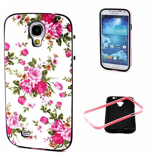 цветы шаблон задняя крышка чехол для Samsung Galaxy S4 i9500