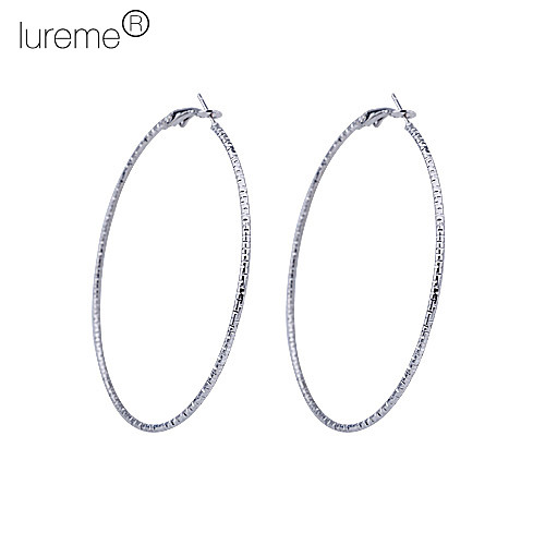 lureme6.5cm круг отчуждения Хопп серьги