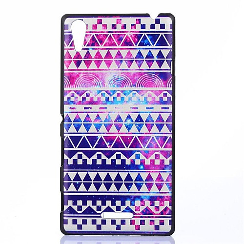 The Star Symbol Pattern PC Hard Back Case for Sony Xperia T3