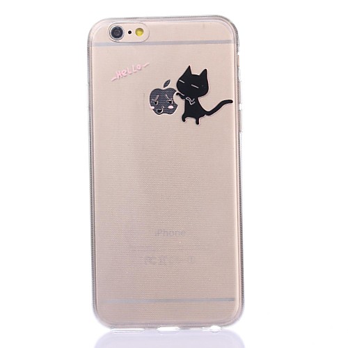 Cute Animal Pattern TPU Soft Cover for iPhone 6 Plus