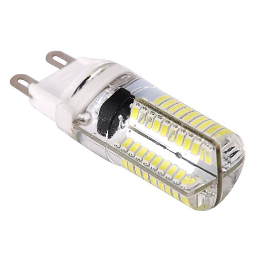 с регулируемой яркостью G9 4W 80x3014smd 400lm 6000-6500K холодный белый свет привел кукуруза лампа (AC 110-130v)