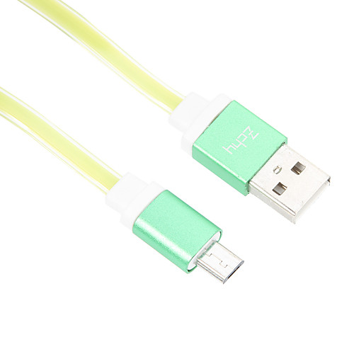 95см Micro USB алюминиевый лапши кабель для HTC / Xiaomi / Huawei