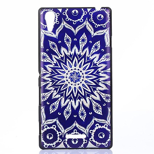 Sunflower Pattern PC Hard Back Case for Sony Xperia T3