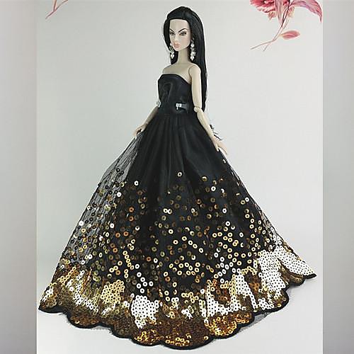 Doll Dress Party / Evening For Barbiedoll Lace Organza Dress For Girl's Doll Toy
Doll Dress Party / Evening For Barbiedoll Lace Organza Dress For Girl's Doll Toy