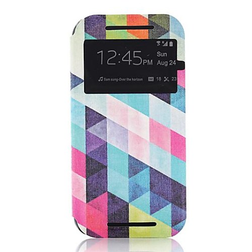 алмаз Pattern Кожа PU Полный чехол тело с подставкой для Motorola MOTO g2