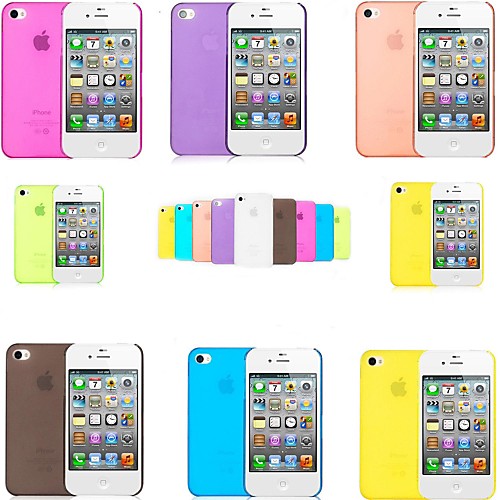 PP Thin thin mobile phone protection shell for iPhone 4/4s (Assorted color)