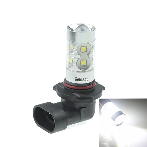 9006 HB4 p22d 50w 10xcree холодный белый 3100lm 6500K для автомобиля противотуманных фар (AC / DC12V-24)