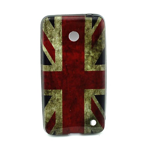 Bratain Pattern TPU Solf Cover for Nokia Lumia 630/635