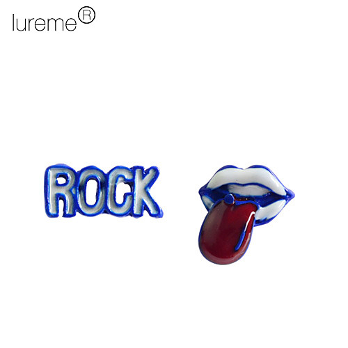 luremerock язык акриловые серьги