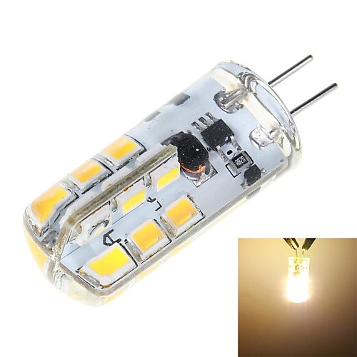 g4gs3h g4 3W 200LM 3000K 24-SMD 2835 LED теплый белый свет привел кукурузы лампочку (dc12v)