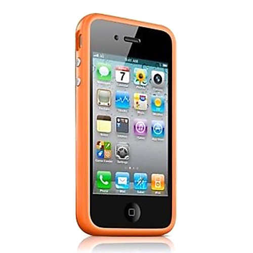 vormor ТПУ прочный корпус цвет рамки бампера для iPhone 4 / 4s (разных цветов)