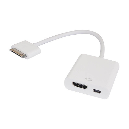 30pin к HDMI Micro USB 6.0 Разъем для iPhone 4/4S и другие