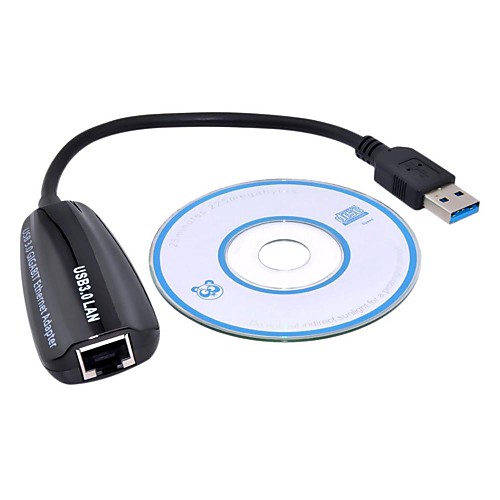 USB 3.0 к 10/100/1000 Мбит Gigabit Ethernet LAN проводной сетевой адаптер для Windows / Mac / Chromebook / Linux