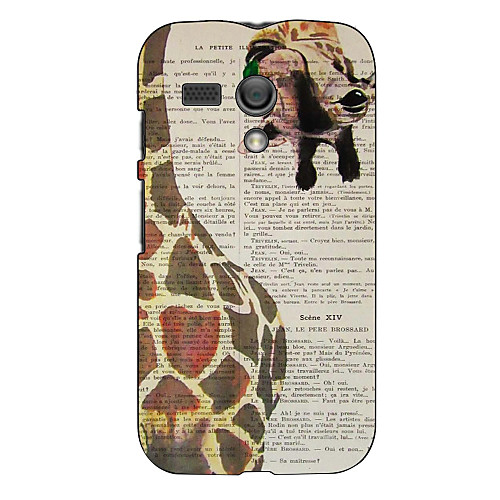 Giraffe Design Hard Case for Motorola Moto g